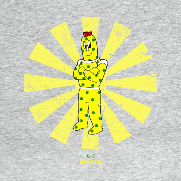 Spotty Retro Japanese SuperTed by Nova5